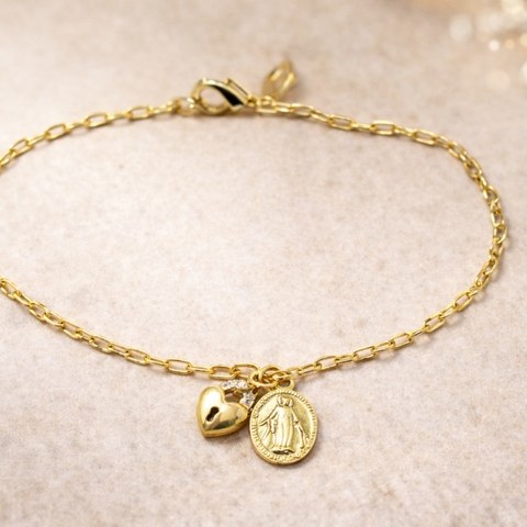Pulseira de Consagração a Nossa Senhora — detalhe
